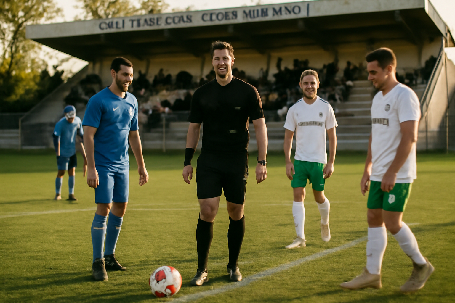 ain sud foot : équipe de football à Saint-Maurice-de-Beynost lors d’un match